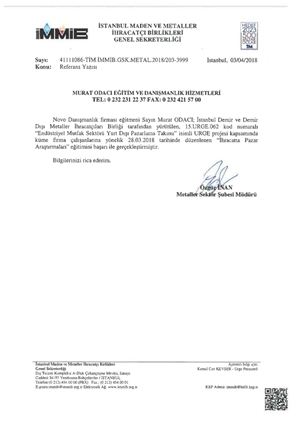 İstanbul Maden ve Metaller İhracatçı Birliği